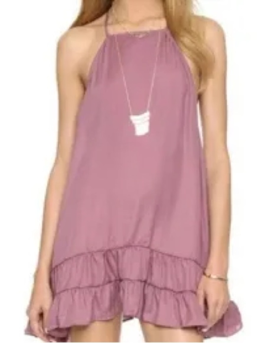 Free People Raven Slip Dress